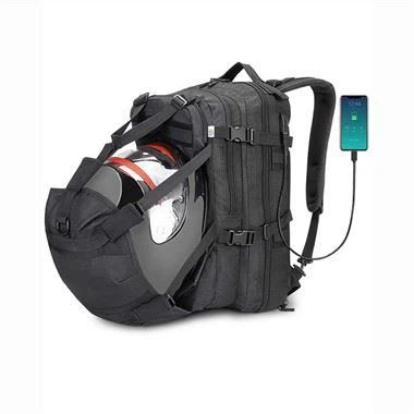 حقيبة ظهر لخوذة الدراجة النارية